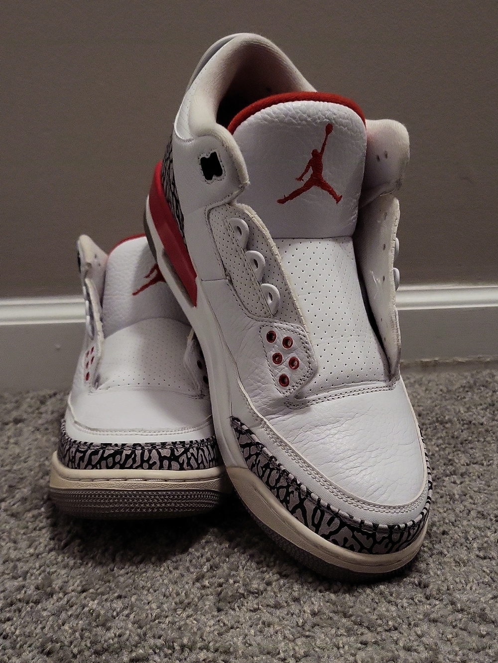 Athentic Air Jordan 3 Hall Of Fame
